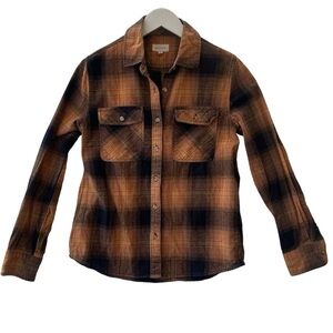 BRIXTON Flannel XS Taylor Swift plaid‎ long sleeve